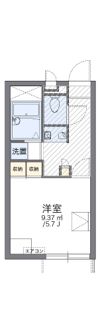 レオパレス三田駅前の間取り画像