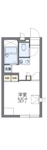 レオパレスビィラ たもんの間取り画像