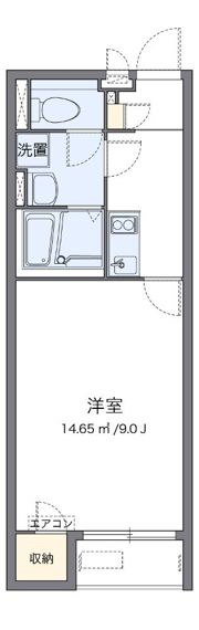 クレイノ三木SKの間取り画像