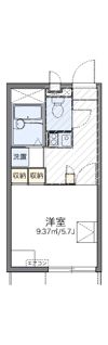 レオパレスエスペランサ志染の間取り画像
