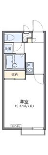 レオパレスYYグレース西脇の間取り画像