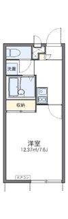 レオパレスYYグレース西脇の間取り画像