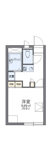 レオパレス須磨の森アネックスの間取り画像
