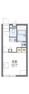 レオパレスMsフレーズ伍番館の間取り画像