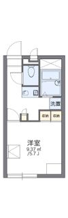 レオパレスMsフレーズ伍番館の間取り画像