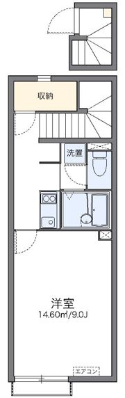 レオネクストじんすい ひかりの間取り画像