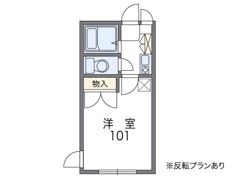 レオパレスIKEGAMIの間取り画像