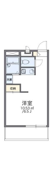 レオパレスGREEN GABLESの間取り画像
