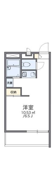 レオパレスGREEN GABLESの間取り画像