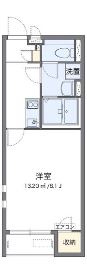 クレイノメゾン ド ミント板宿の間取り画像