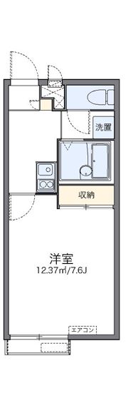 レオパレスアメイシャの間取り画像