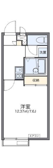 レオパレスアメイシャの間取り画像
