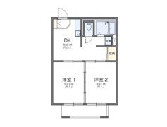 レオパレス白浜第2の間取り画像
