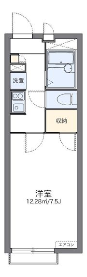 レオパレスエスエスの間取り画像