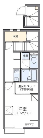 レオネクストチャンティック西脇の間取り画像