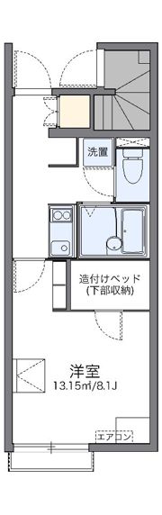 レオネクストチャンティック西脇の間取り画像