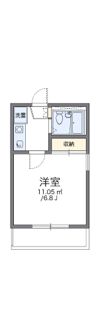 レオパレス松田の間取り画像