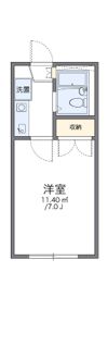 レオパレス松田の間取り画像