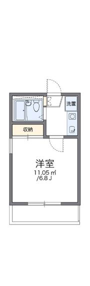 レオパレス松田の間取り画像