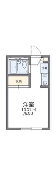 レオパレスジョイフルMの間取り画像