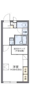 レオパレスKOFUの間取り画像