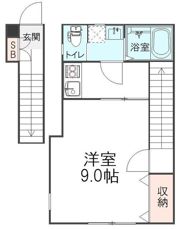 ザ・コート新宿の間取り画像