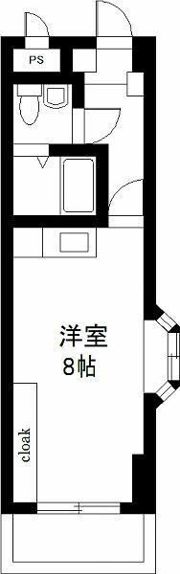 リバータウン原町の間取り画像