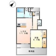 メゾンド・ボヌールの間取り画像