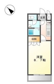 ビリーブの間取り画像