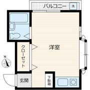 サヅカハイツの間取り画像