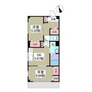 フィオーレ2の間取り画像