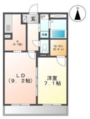 ルミナス高鼻の間取り画像