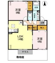 サンライズ Fの間取り画像