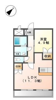 エスポワールの間取り画像