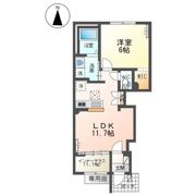 仮）館林市城町新築アパートの間取り画像