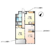 カサブランカの間取り画像