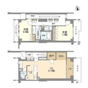瀬田の杜 Garden ＆ Terrace C棟の間取り画像