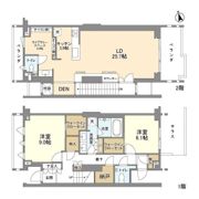 瀬田の杜 Garden ＆ Terrace C棟の間取り画像