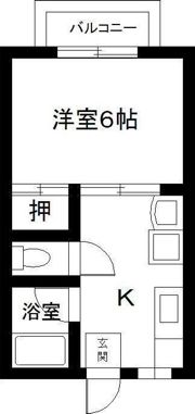 柳丸グリーンコーポの間取り画像