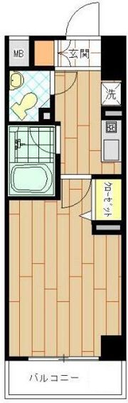 アリーチェ高田馬場の間取り画像