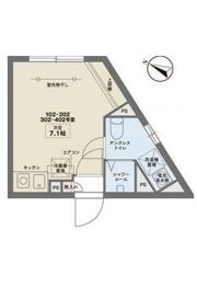 COCOFLAT池袋Ⅱの間取り画像