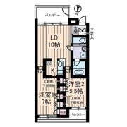 ドルフEASTの間取り画像
