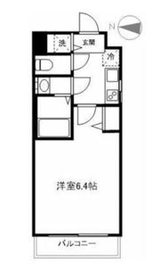 アイランド中野の間取り画像