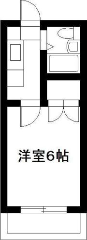 コーポ城南の間取り画像