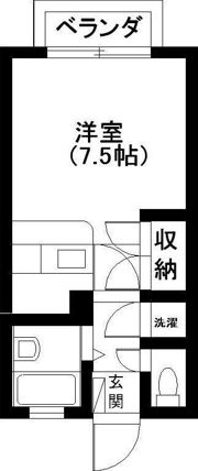 エレガンス浜砂Iの間取り画像