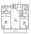 SYFORME大井町Ⅱの間取り画像