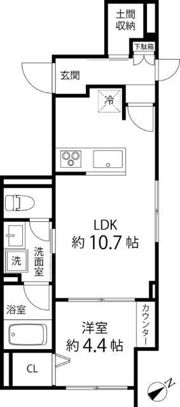 T’s garden荻窪の間取り画像
