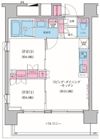 レジディア品川シーサイドの間取り画像