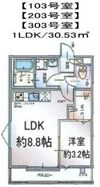 リーヴェル新小岩プレミオの間取り画像