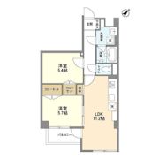 ROCKCOURT三田の間取り画像